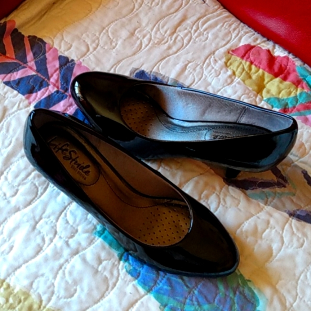 Woman's black heels